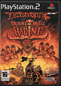 Earache: Extreme Metal Racing PAL Playstation 2 PAL box art